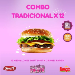 Combo Tradicional x 12 un Swift