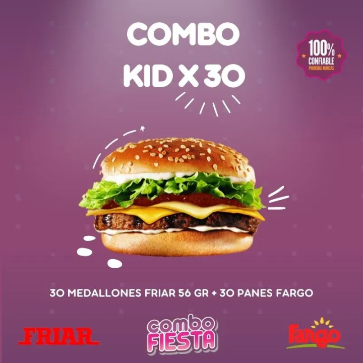 Combo Kid x 30 un Friar