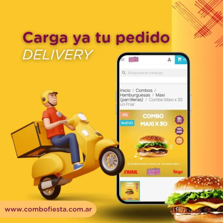 Combo Maxi x 12 un Swift - 100% carne
