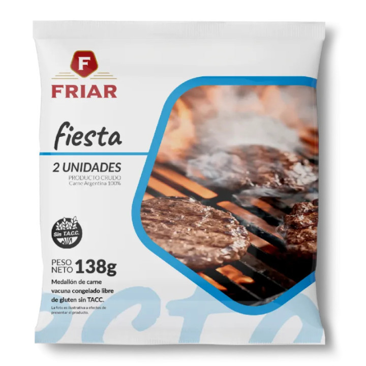 Medall&oacute;n Friar 69 gr x 2 un