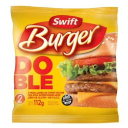 Medall&oacute;n Swift Doble Burger 56 gr x 2 un